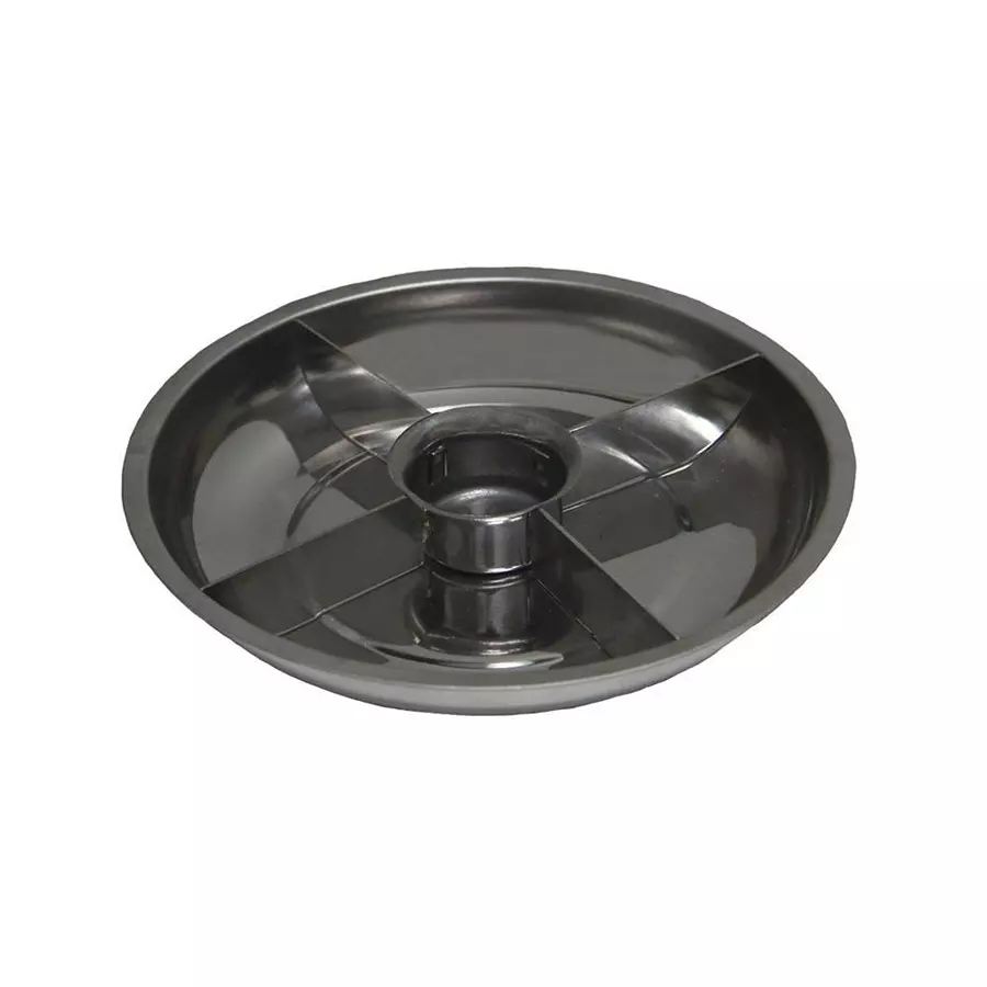GRIP ON TOOLS 6? Divided Magnetic Tray For Small Parts, 67453