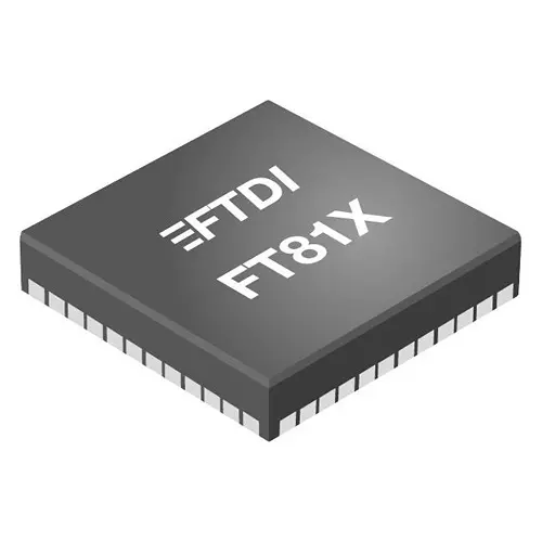 BRIDGETEK Embedded Video Engine, 24Bit, Vqfn-56, FT812Q-T
