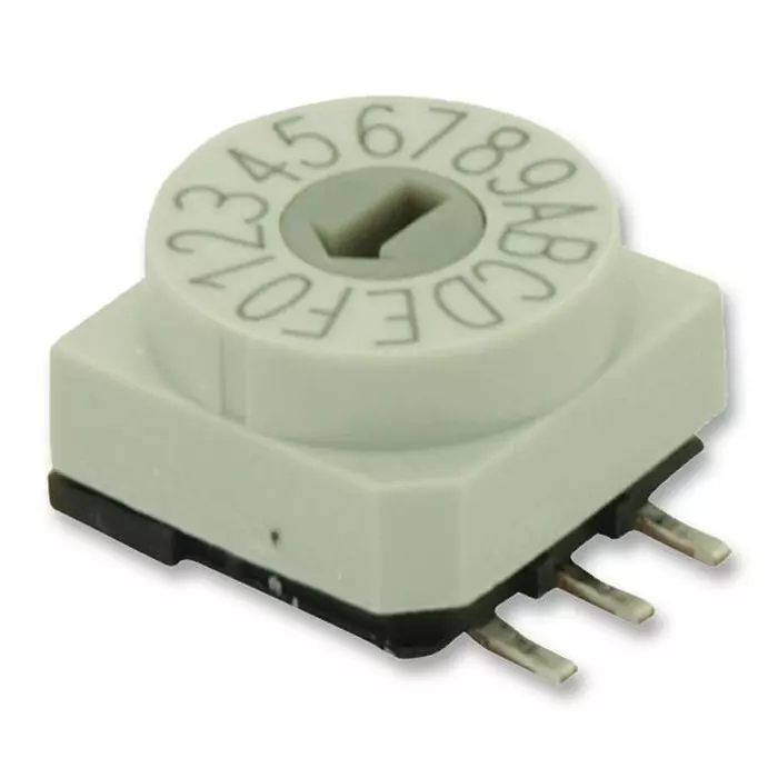 HARTMANN CONCO Switch, Rotary, 10 Pos, Bcd, Smd, P65SMT101