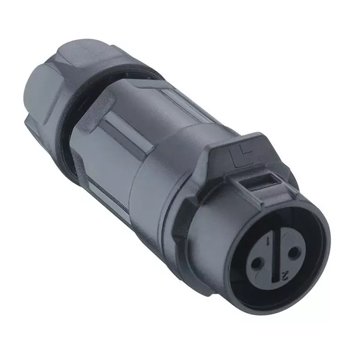 LUTRONIC Sensor Conn, Rcpt, 6Pos, Solder, 2340 06 T06CB A