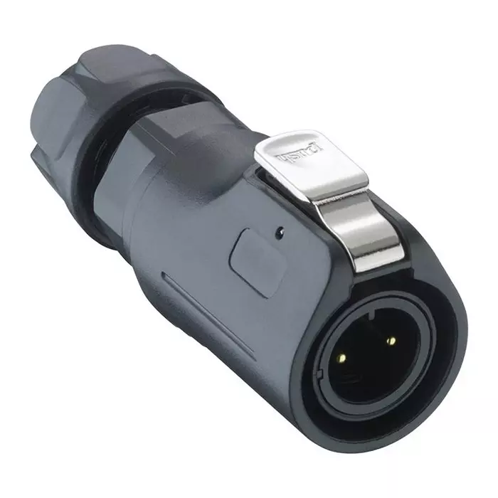 LUTRONIC Sensor Conn, Plug, 4Pos, Solder, 2350 04 T06CB T