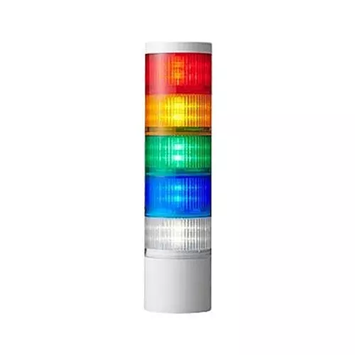 PATLITE (U.S.A.) Signal Tower, 240Vac, Green/Red, LR10-2M2WJNW-RG