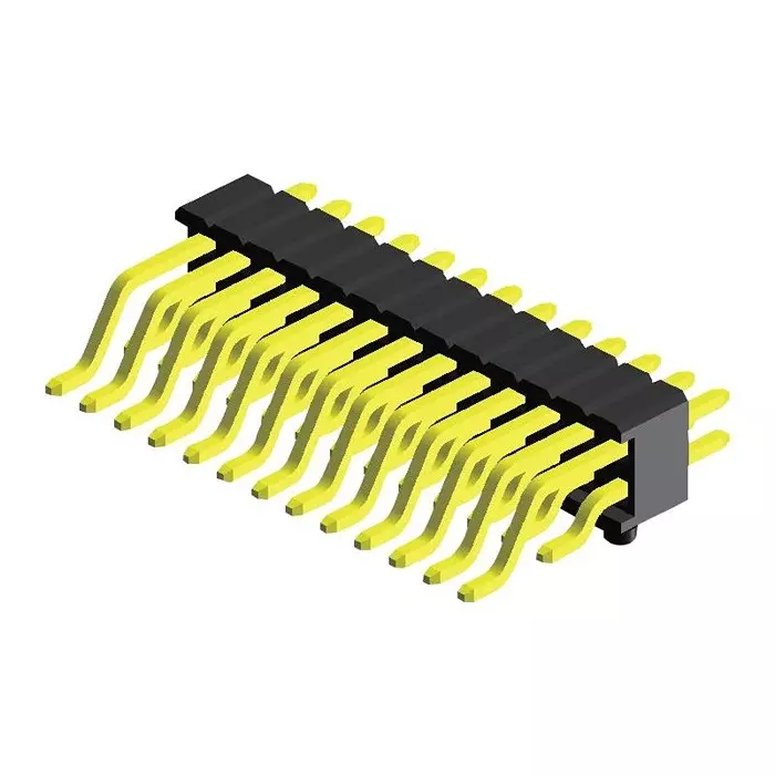 GREENCONN Connector, Header, 10Pos, 2Row, 1.27Mm, GPED201-0502A005C1BC (Pack of 10)