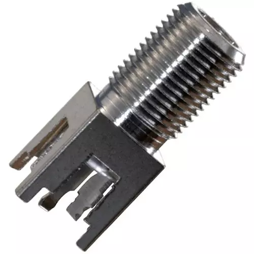 AIM CAMBRIDGE - CINCH CONNECTIVITY Connector, Coaxial, F, Jack, Pcb, 25-7650