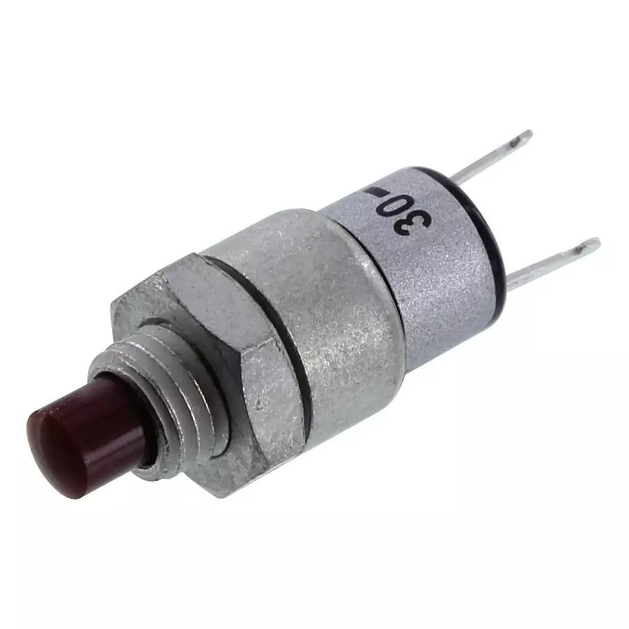 GRAYHILL SWITCH, PUSHBUTTON, SPST-NO, 1A, 220V, 30-15..
