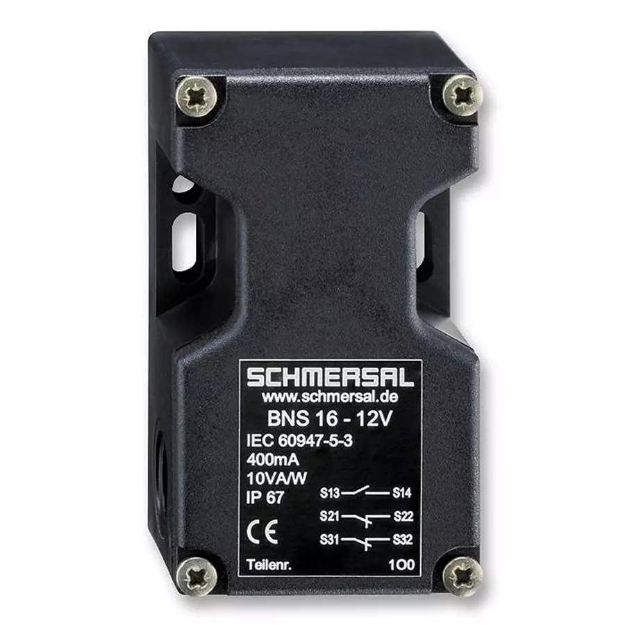 SCHMERSAL SWITCH, SAFETY, MAGNETIC, BNS16-12ZV