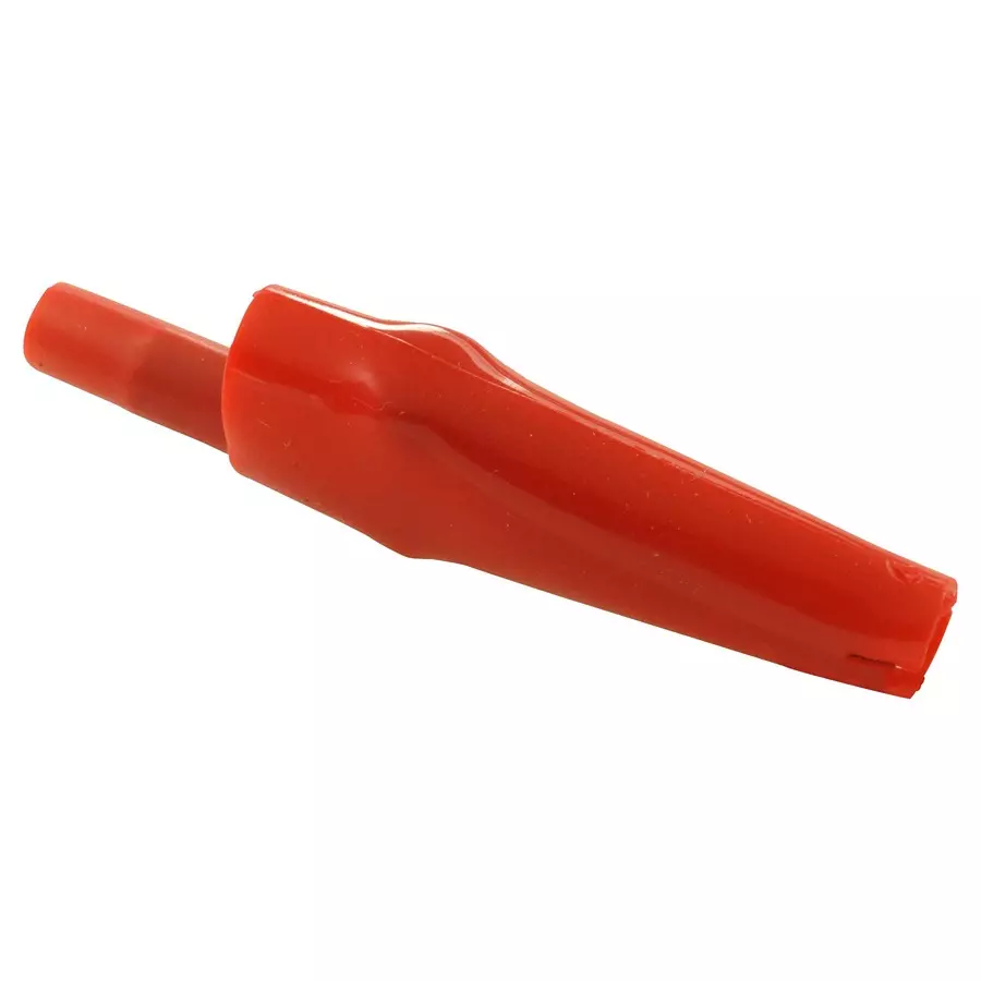 MUELLER ELECTRIC ALLIGATOR CLIP, STEEL, 10A, 7.9MM, RED, BU-63-2