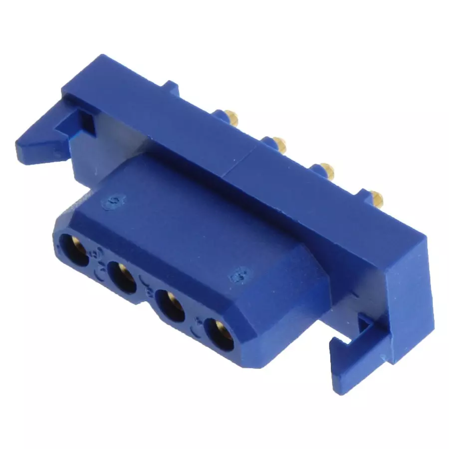 POSITRONIC RECTNGLR PWR CONNECTOR, RCPT, 4POS, PLA04F300A1/AA.