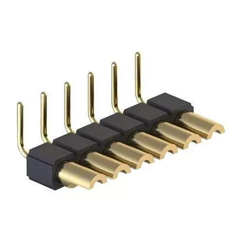 MILL-MAX CONNECTOR, HEADER, 6POS, 1ROW, 2.54MM, 380-10-106-10-003000