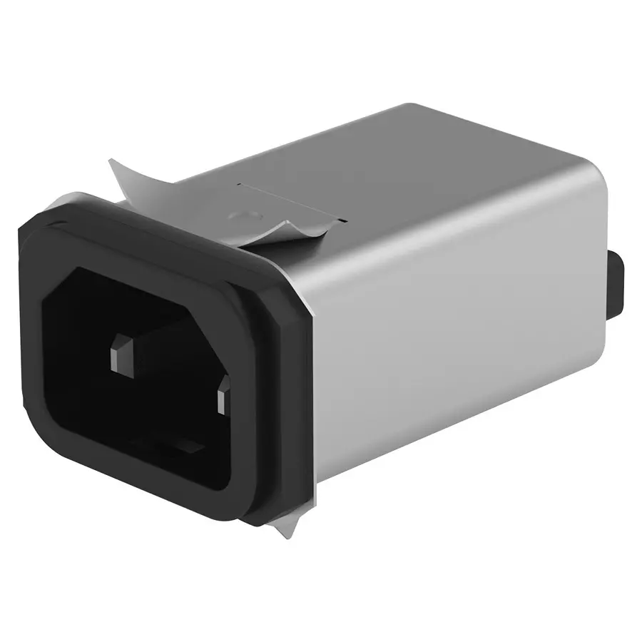 CORCOM - TE CONNECTIVITY POWER LINE FILTER, EMI, 15A, 120VAC, QC, 15IHS1