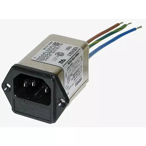 CORCOM - TE CONNECTIVITY POWER ENTRY MODULE, 10A, 420UA, 10EGG8-1