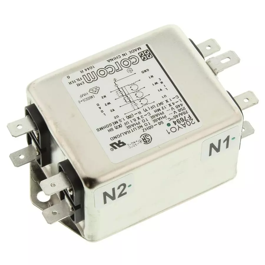 CORCOM - TE CONNECTIVITY FILTER, 20A, 3 PHASE, 20AYO1