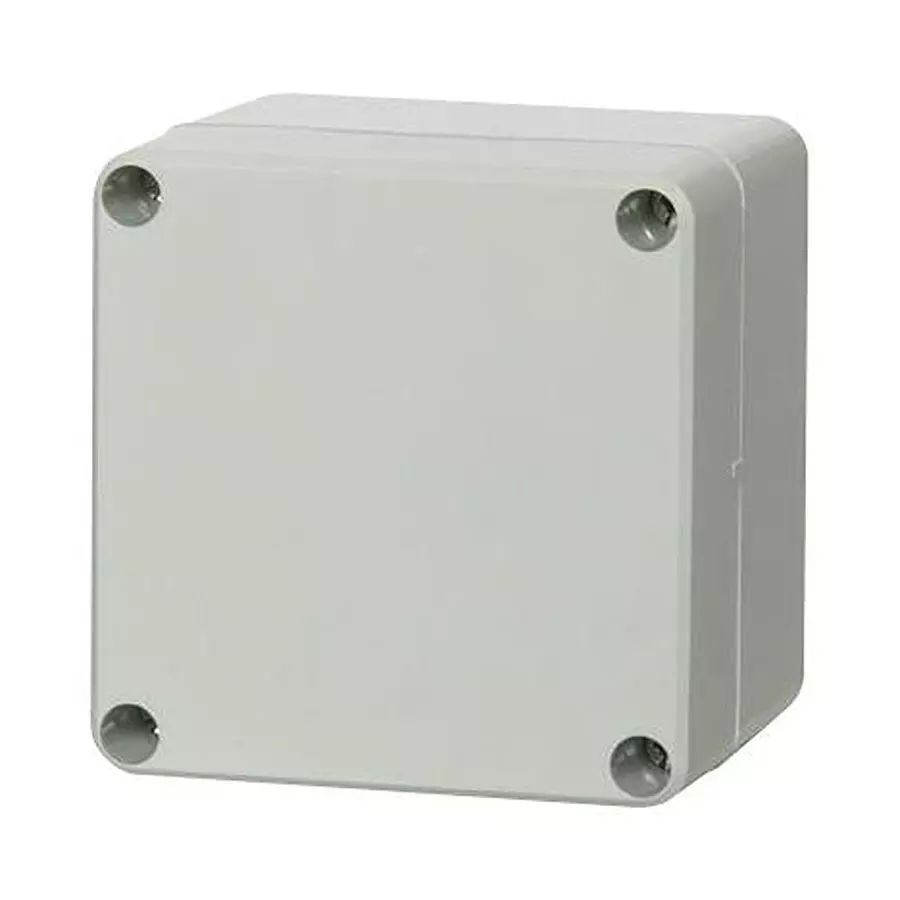 FIBOX ENCLOSURE, 82MMX80MMX65MM, GRY, UL PC 080807