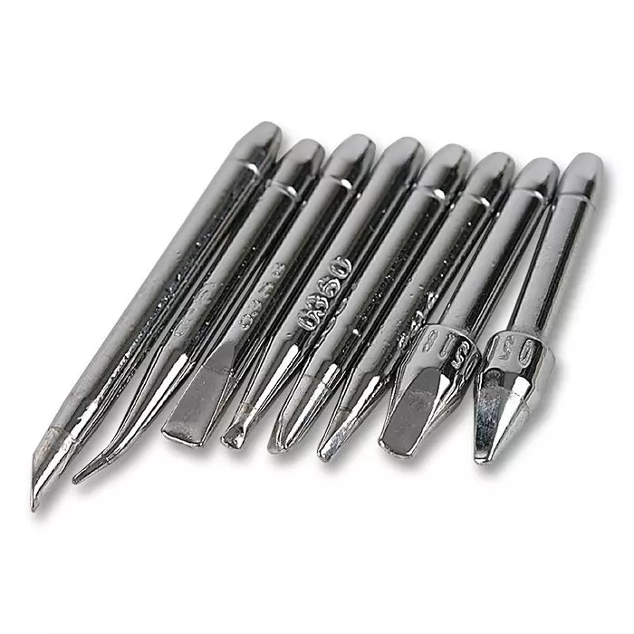 PACE KIT, SOLDERING TIPS, CHISEL, 8PC, 6993-0210