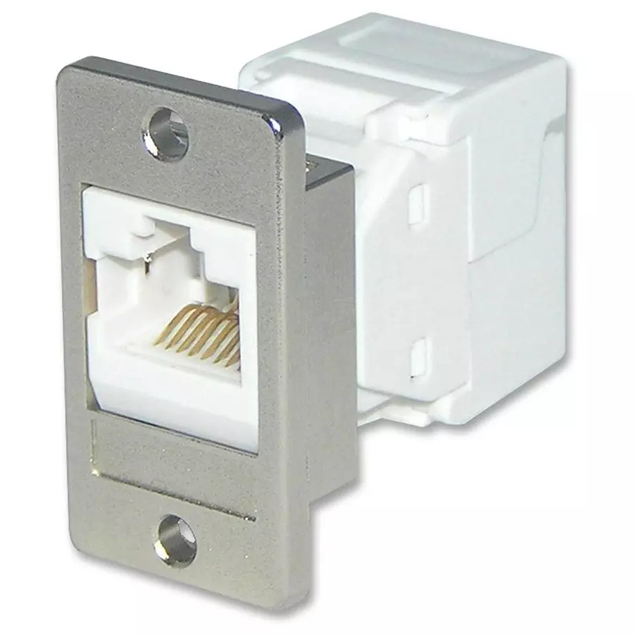 TUK COUPLER, RJ45, JACK, 8P8C, CAT6, SKFWHPM
