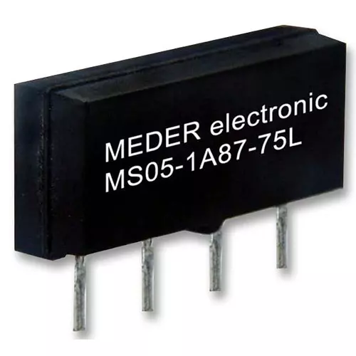 STANDEXMEDER RELAY, REED, SPST-NO, 200V, 0.5A, THT, MS05-1A87-75D
