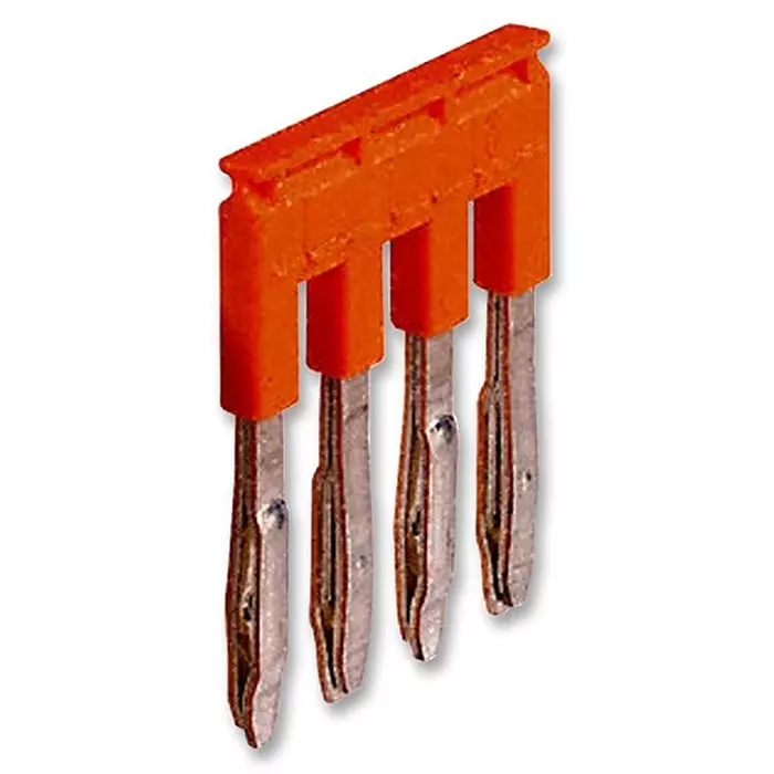 ENTRELEC - TE CONNECTIVITY TERMINAL BLOCK, JUMPER BAR, 4 POLE, 5MM, 1SNK905304R0000