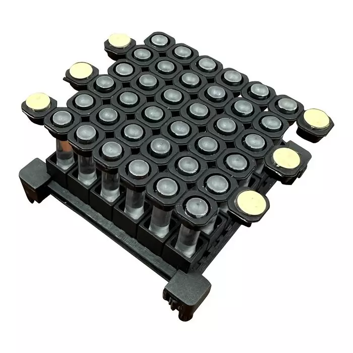 BIVAR LIGHT PIPE, 4PIPE, 0.215", PRESS FIT, MLPS-B-3-0202-CC-2-PLP2-215