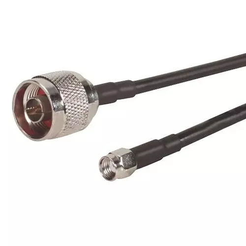 L-COM Connector to Connector:SMA RP Plug to N-Type Plug, CA-RSPNMA002