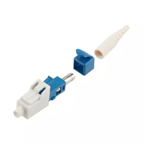 L-COM FIBER OPTIC CONN, LC, SIMPLEX, 0.9MM, FOC-LCSM0109-BL0U0