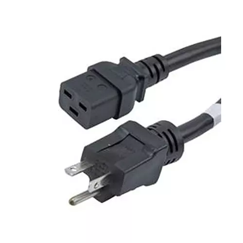 L-COM POWER CORD, N6-20P-IEC C19, 3 , 20A, N620P-C19-20-3F