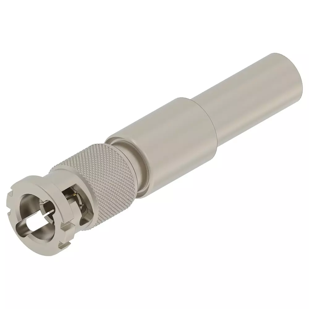 TE CONNECTIVITY Rf Coax Conn, Hd Bnc Plug, 75Ohm, 2446052-1.