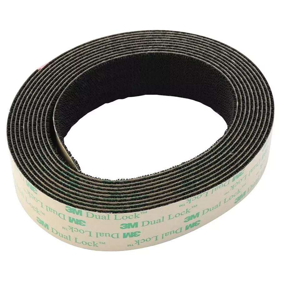 3M Fastener, Dual Lock, Black, 25.4Mm, TB4575