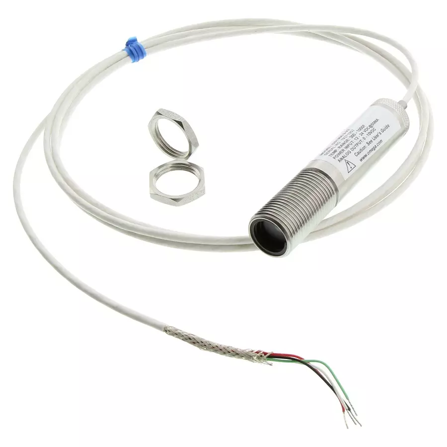 Omega Infrared Temp Sensor, 149 To 538Deg C, OS136A-2-V2.