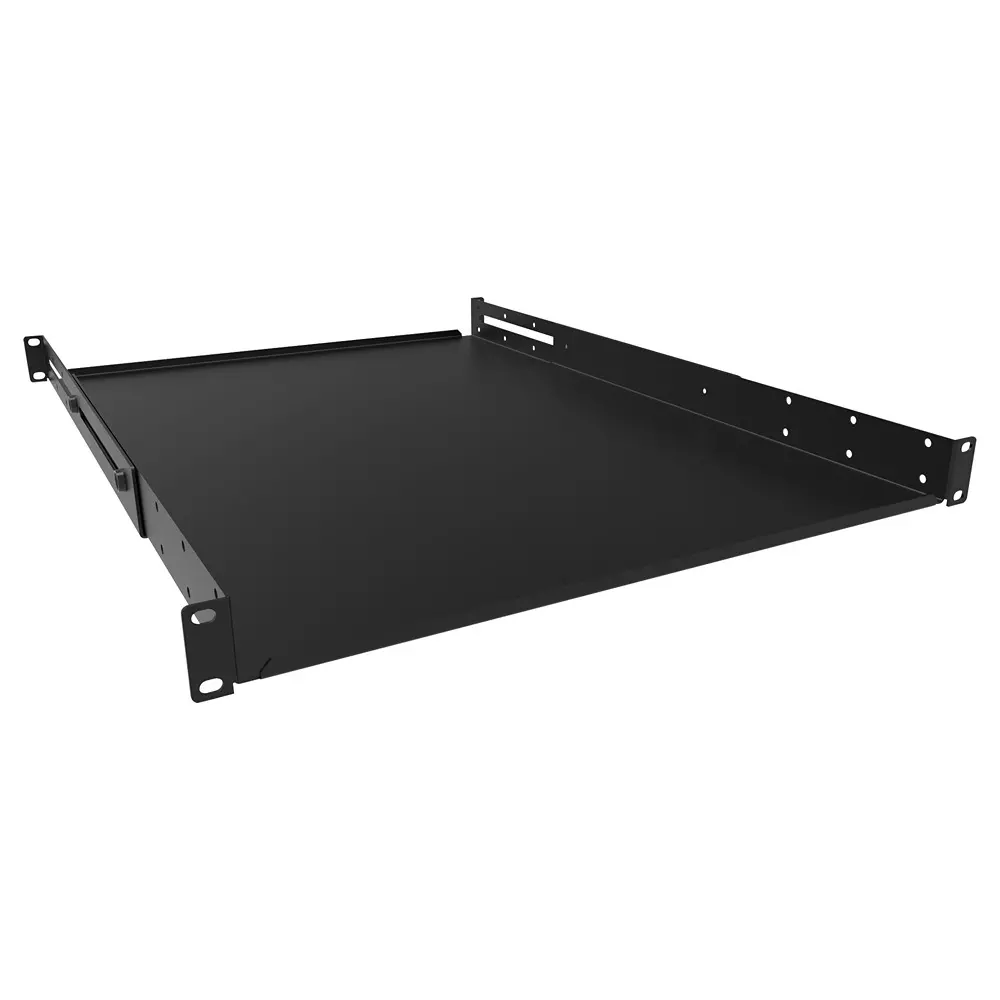 HAMMOND Rack Shelves ADJ RACK MOUNT SHELF, 18-25", 1U, STEEL, ADSU1825BK