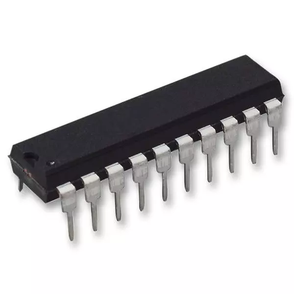 TEXAS INSTRUMENTS IC, BUS TRANSCEIVER, SN74HC245N