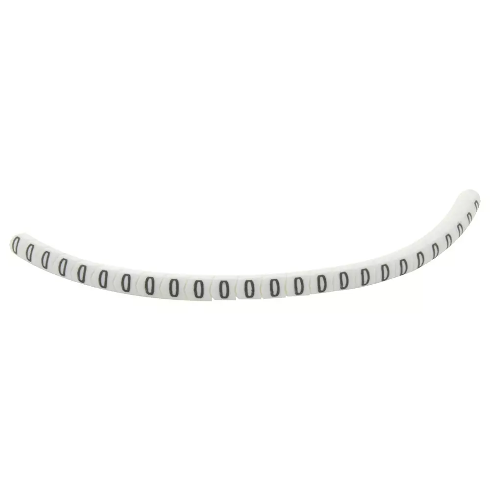 HELLERMANNTYTON Cable Marker, Pre Printed, Pvc, White, 901-11015 (Pack of 250 Pcs)