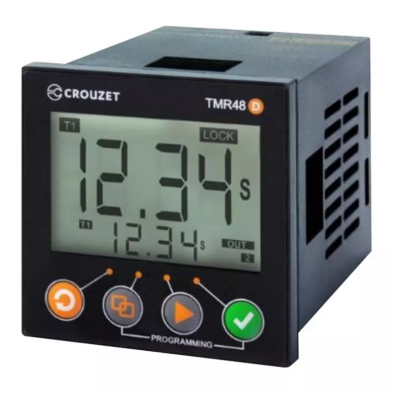 CROUZET Digital Timer, Multifunction, Spdt, MDE1R05MVA