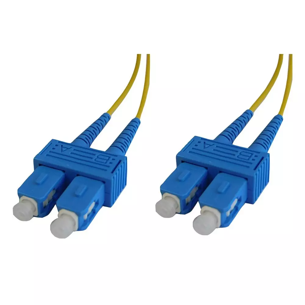 BEL Fibre Optic Lead Assy, Sc Duplex, Sm, 5M, SCSC-SDTP050 (Pack of 100 Pcs)