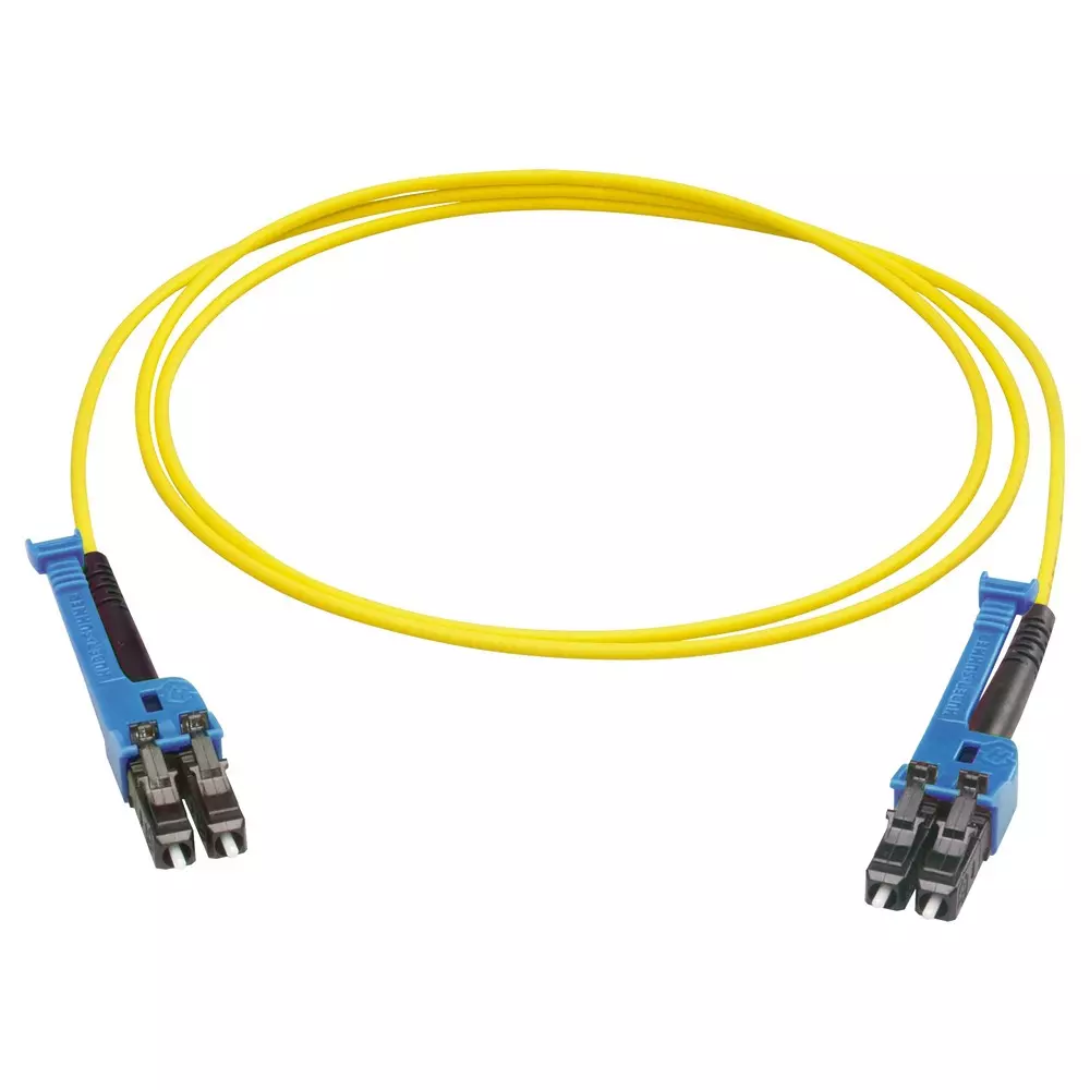 HUBER+SUHNER Patch Cord, Singlemode, Lc Duplex, 1M, PCRS"LCUX"LCUX"A221T"01.0"SS