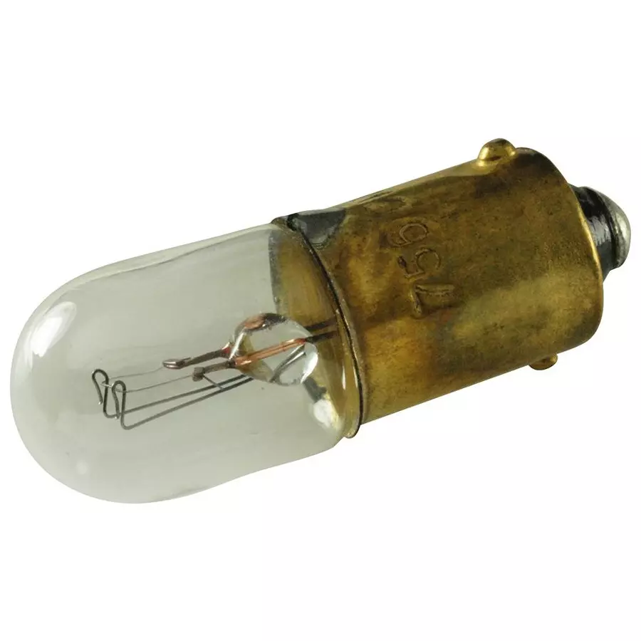 CEC INDUSTRIES Lamp, Incandescent, Mini Bayonet/Ba9S, 14V, 1.12W, 756