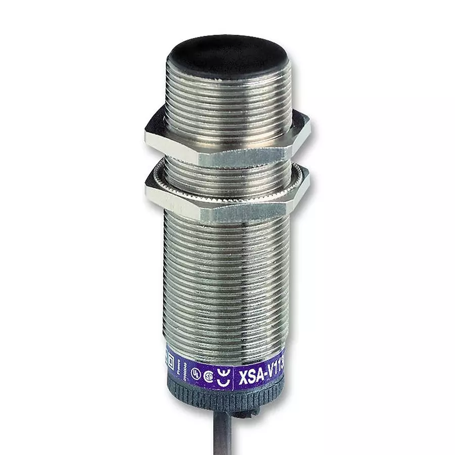 TELEMECANIQUE SENSORS Inductive Sensor, 10mm, 12-48VDC, XSAV11373.