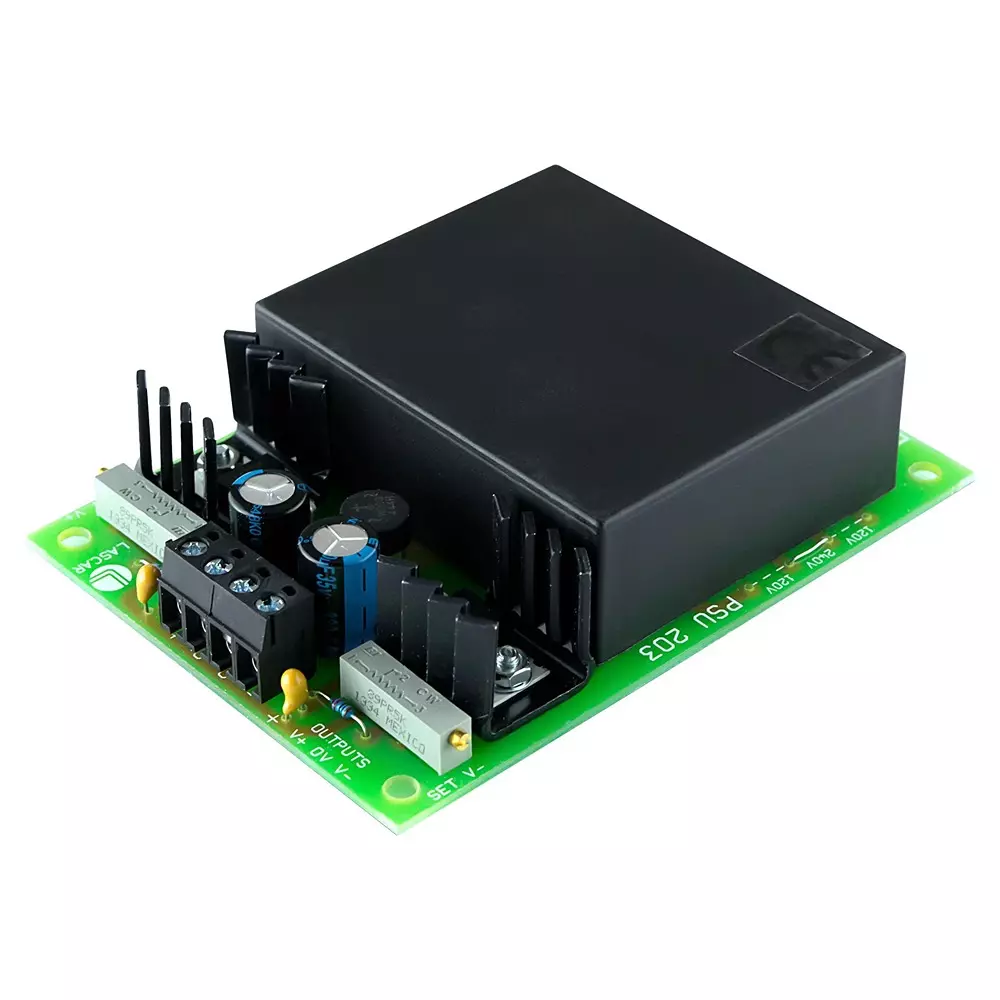 LASCAR Psu, AC To DC, +/-15V, PSU203