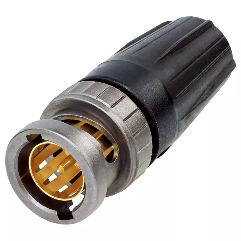 NEUTRIK Rf Coaxial, Bnc, Straight Plug, 75Ohm, NBNC75BTU11