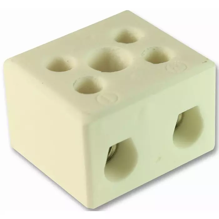 CAMDENBOSS High Temp Connection Block, 2Pos, 76A, CHTB16/2N