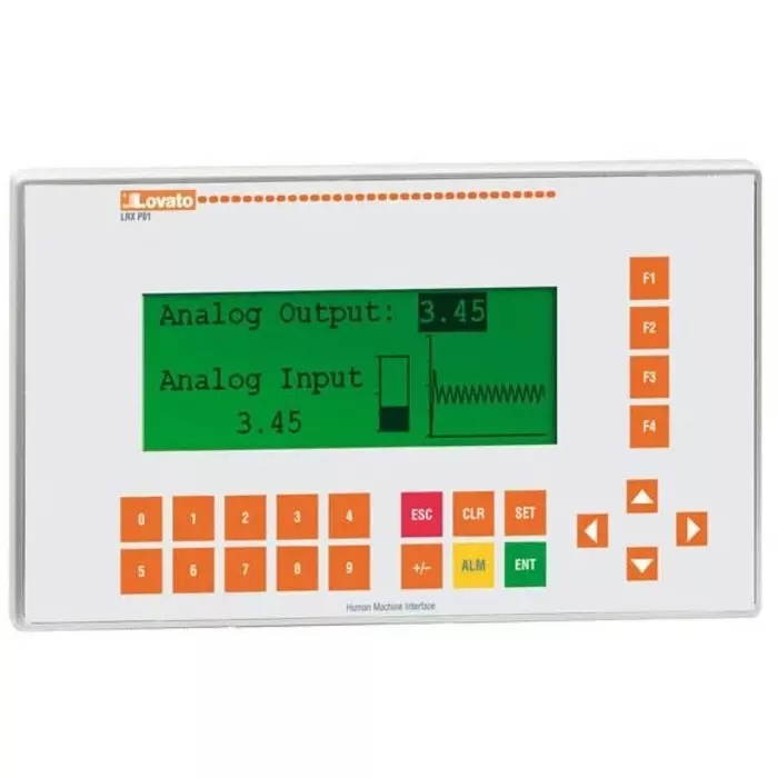 Lovato LRXP Series HMI Panel - 4.3 in, LCD Display, LRXP01
