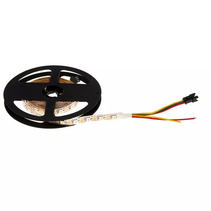Intelligent LED Solutions 5 V DC RGB W LED Strip Light, 2m Length, ILPX-K517-RGBW-2M0-IC65V10-01.