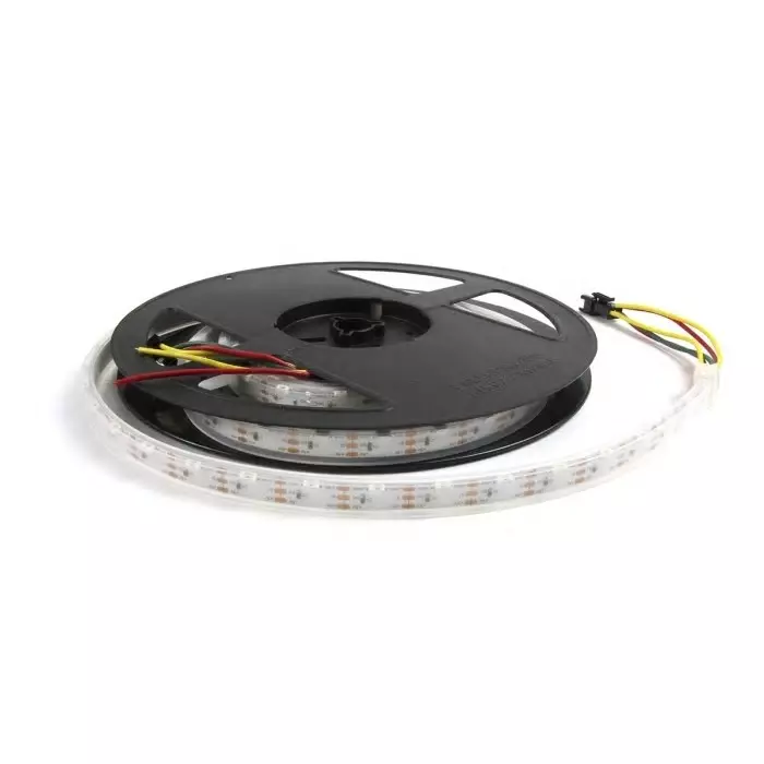 Intelligent LED Solutions 5 V DC RGB LED Strip Light, 2m Length, ILPX-KS11-RGB1-2M0-SK10512-I1.