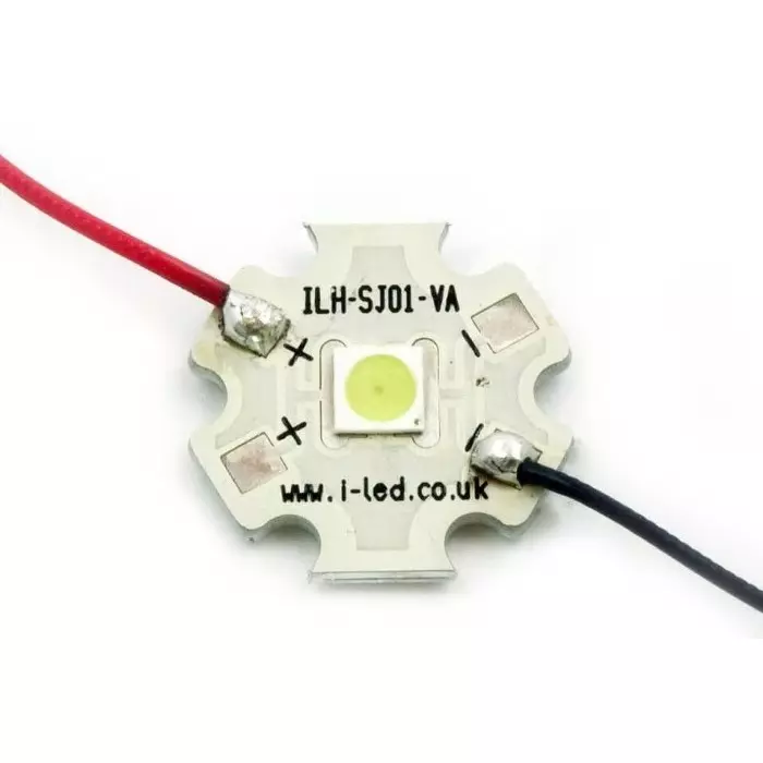 Intelligent LED Solutions Stanley 1N PowerStar LED Array, 1 Ice Blue LED (22000K), ILH-SL01-ICBL-SC201-WIR200.