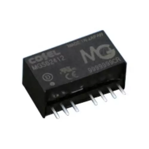 Cosel MGF DC-DC Converter, 12 V DC/ 500 mA Output, 18 - 76 V DC Input, 6W, PCB Mount, +85°C Max Temp, -40°C Min Temp, MGFS64812