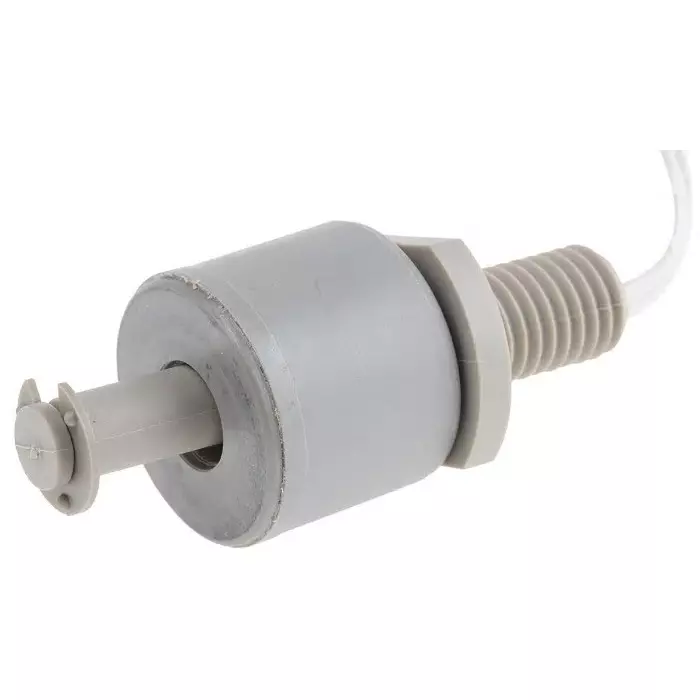 SENSATA / CYNERGY3 RSF50 Series Vertical Polyphenylene Sulfide Float Switch 1 m Cable NO/NC 240V AC Max 120V DC, RSF56H050TB