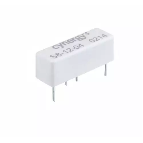 SENSATA / CYNERGY3 PCB Mount Reed Relay 5V DC Coil SPST 350V DC Max 1 A Max 120Ω, S8-0504