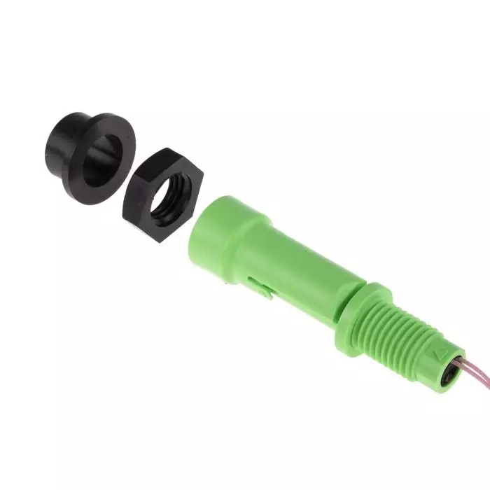 SENSATA / CYNERGY3 LLF 70 Series Horizontal External Polyvinylidene Fluoride Float Switch 1 m Cable SPNO 240V AC, LLF77Y100GN