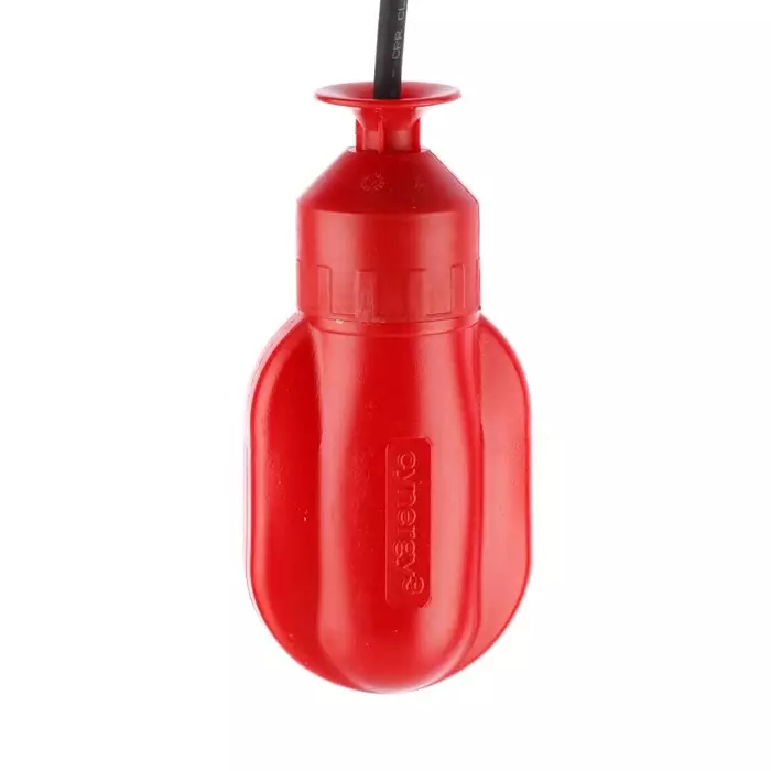 SENSATA / CYNERGY3 MS Series Cable Mount Polypropylene Float Switch 5 m Cable NO/NC 250V AC Max 110V DC Max, MS20C