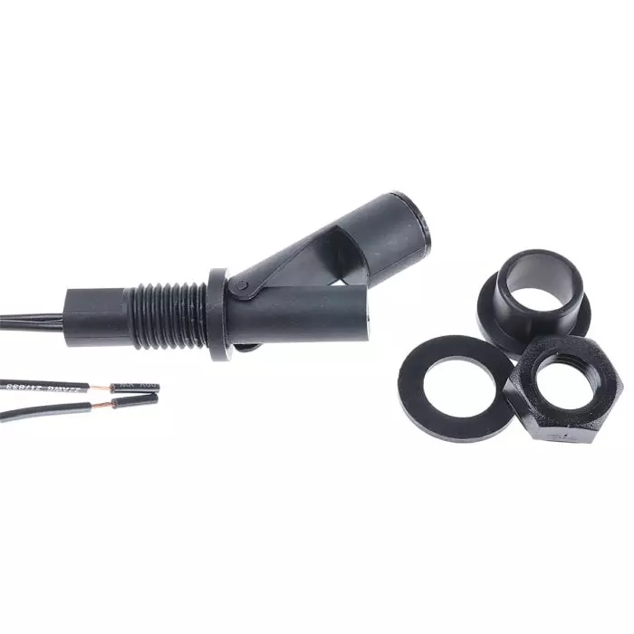 SENSATA / CYNERGY3 RSF70 Series Horizontal External Nylon Float Switch 1 m Cable NO/NC 300V AC Max 300V DC Max, RSF73H100RN