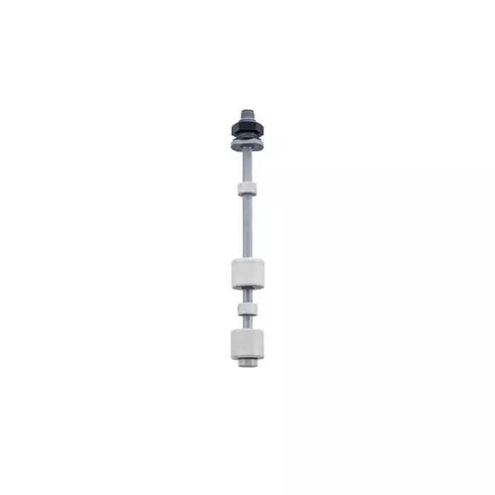 SENSATA / CYNERGY3 RSF66P Series Vertical Polyphenylene Sulfide Float Switch Single Float 2NO 240V AC Max 120V DC Max, RSF66A50A100P
